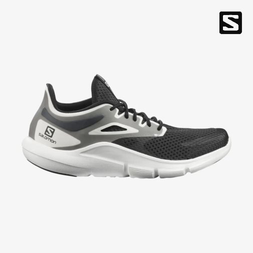 Tenis Para Correr Salomon Predict Mod Hombre Negros Blancos | MX HTXC874